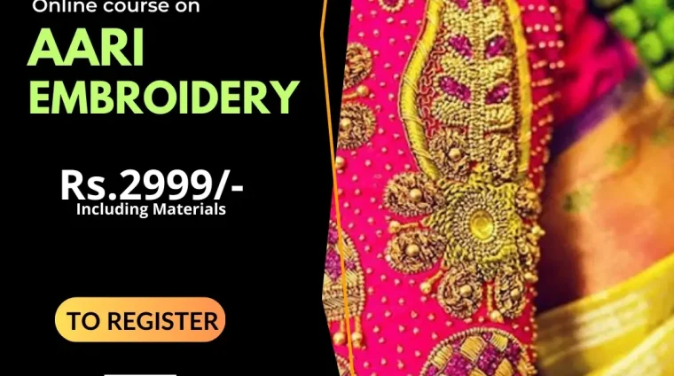 Aari embroidery course