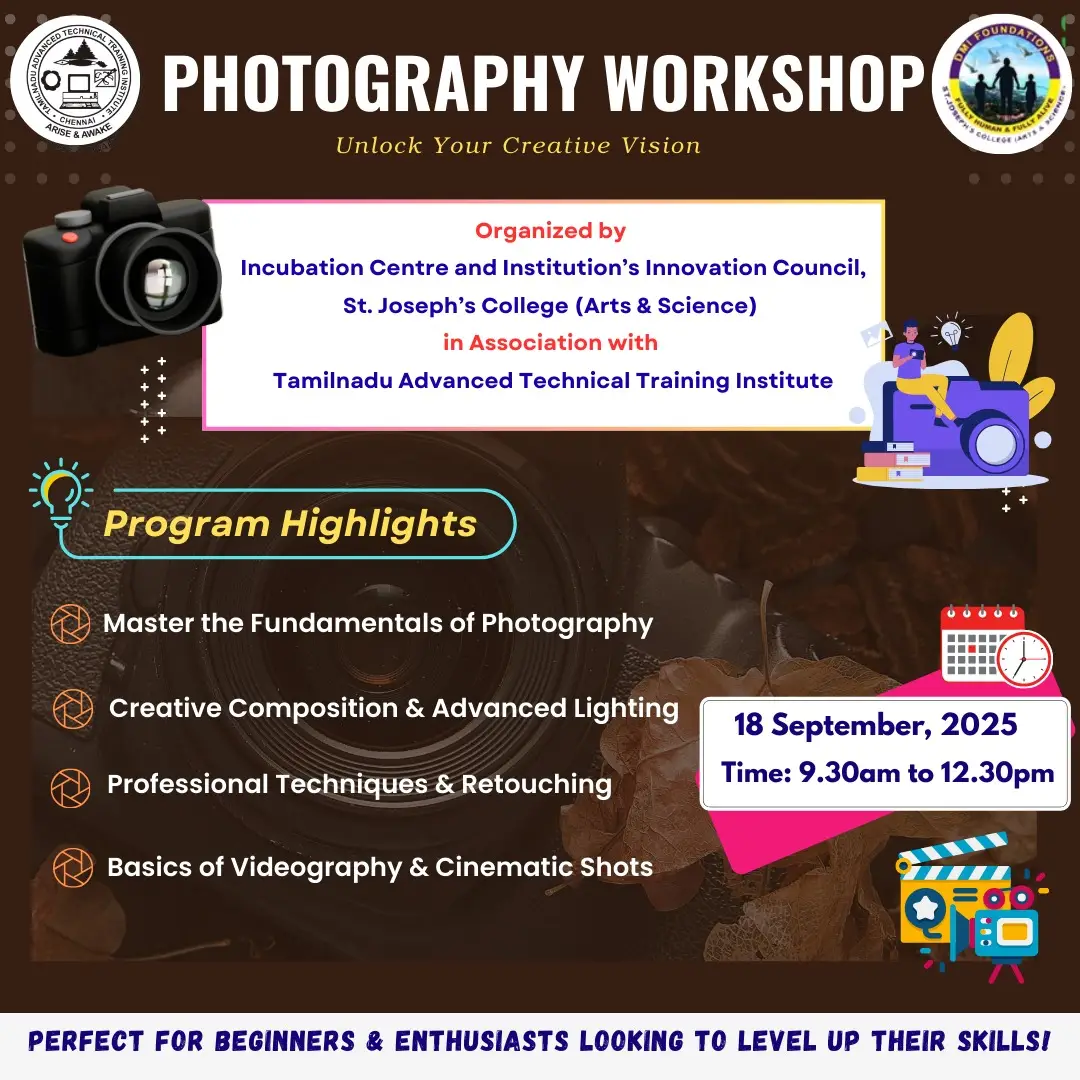 Photography Workshop - Unlock Your Creative Vision